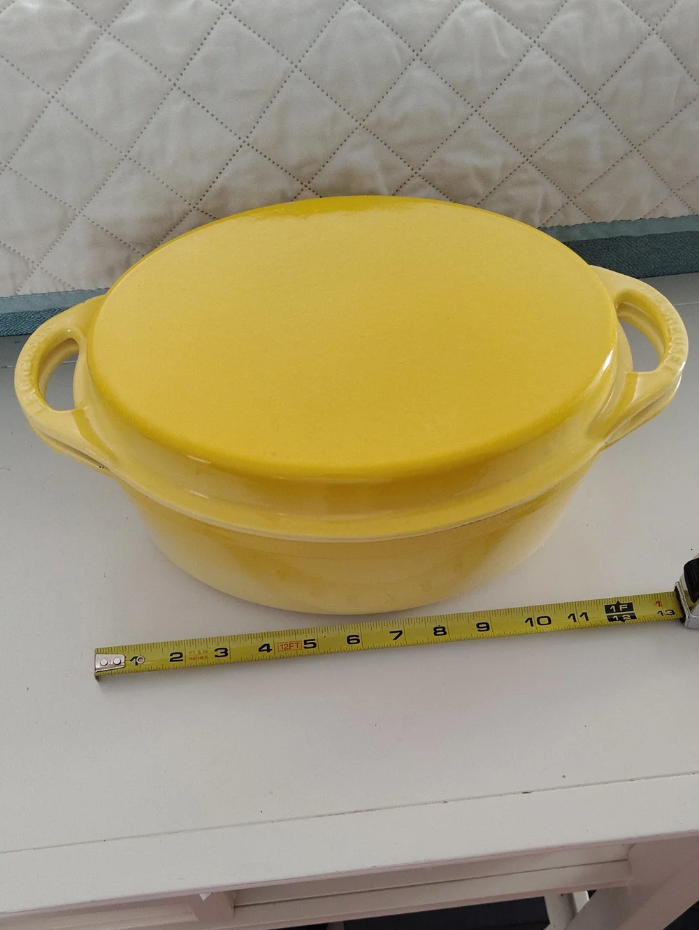 Le Creuset Dutch Oven With Grill Lid 2 In 1 Rare Soleil Color
